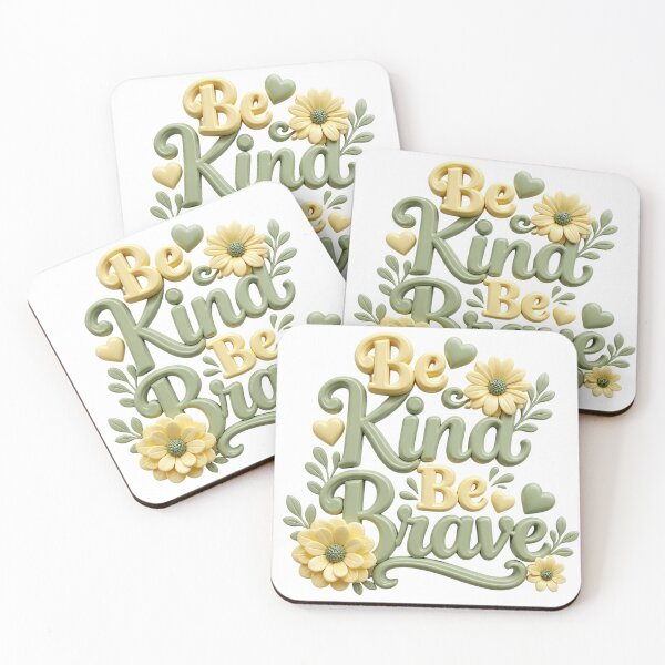 Item preview, Be kind Be brave designed and sold by Tunarite.