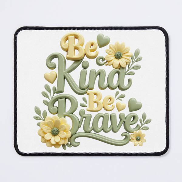 Item preview, Be kind Be brave designed and sold by Tunarite.