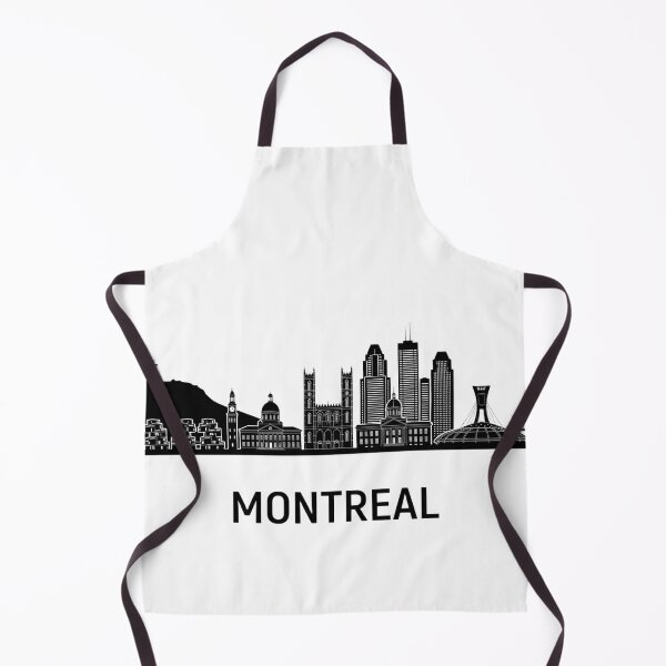 Item preview, Montreal Skyline Black Minimalist Quebec Poster designed and sold by larbimalki.