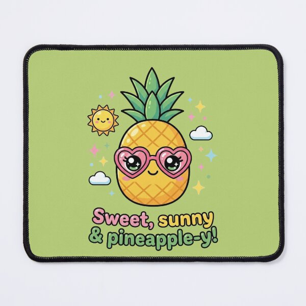 Item preview, Sweet Sunny & Pineapple-y Cute Kawaii Pineapple Summer Tropical Shirt designed and sold by morning sun.