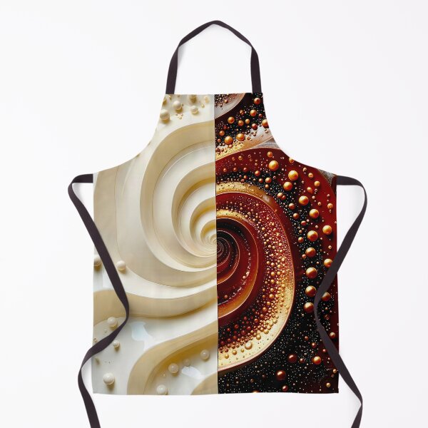 Item preview, Spirals of Cream and Chocolate designed and sold by Vicky Brago-Mitchell®.