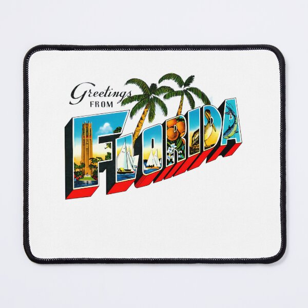 Item preview, Tropical Palm Tree Coast Postcard Lettering designed and sold by Ric070.