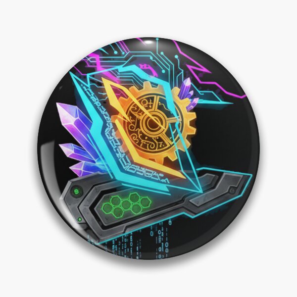Item preview, Arcane Cyber Core – Neon Gaming Tech designed and sold by Revyra Design .
