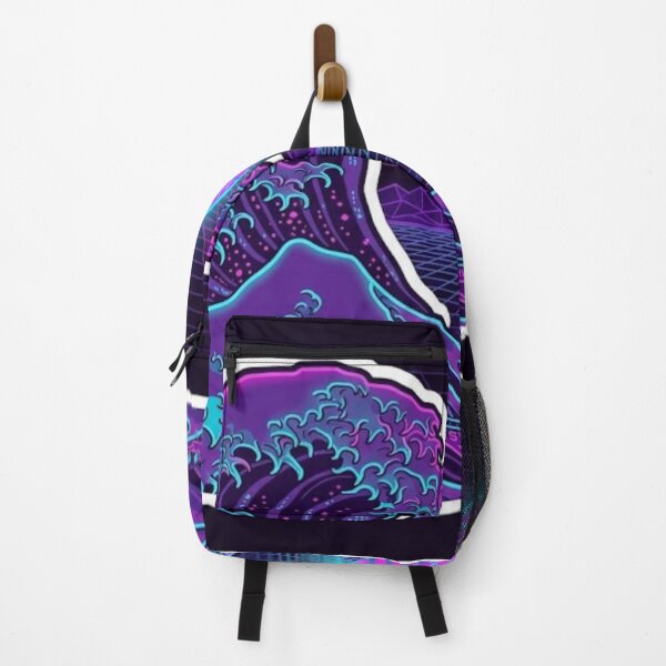 Item preview, The Great Synthwave Wave - Retro Neon Japanese Art designed and sold by conamor-bymel.