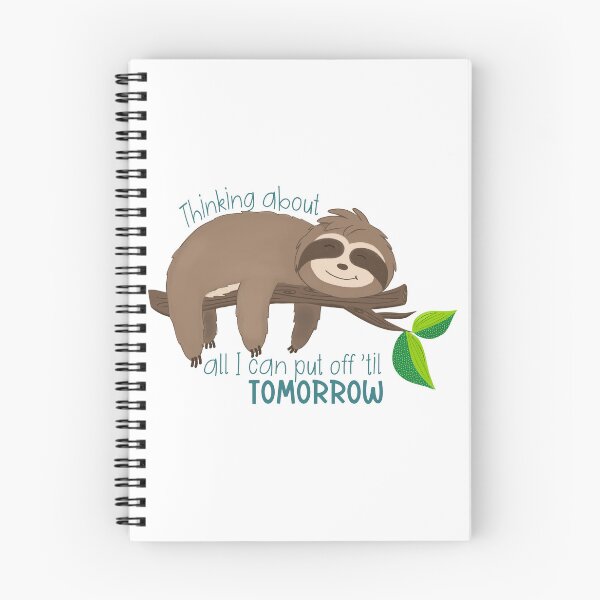 Item preview, Put Off ‘til Tomorrow designed and sold by Willow & Grace Designs.