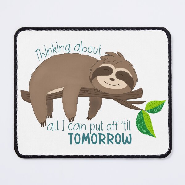 Item preview, Put Off ‘til Tomorrow designed and sold by Willow & Grace Designs.