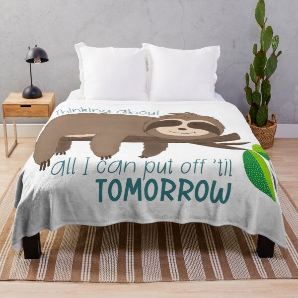 Item preview, Put Off ‘til Tomorrow designed and sold by Willow & Grace Designs.