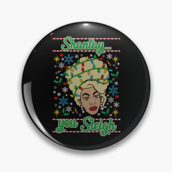 Item preview, Shantay... You Sleigh - Drag Race Christmas Sweaters designed and sold by StuartMooreArt.