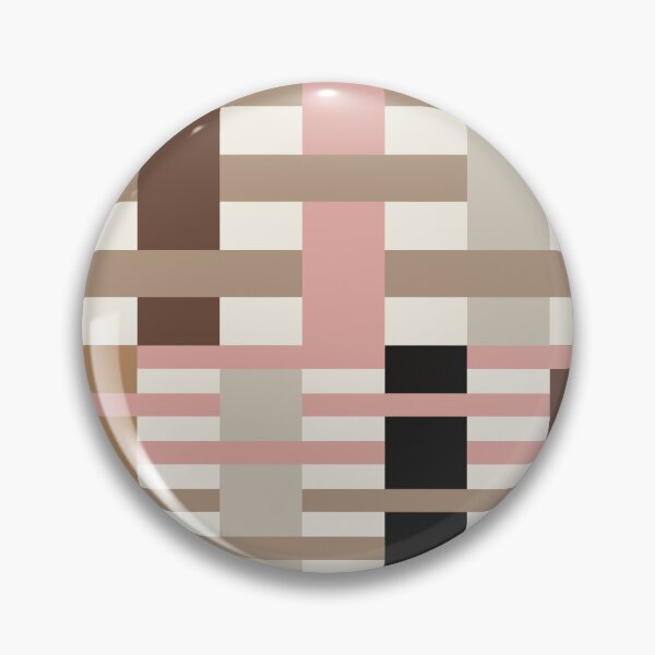 Item preview, Luxurious Abstract Shifted Stripes in Beige, Grey and Pink designed and sold by Deutschic.