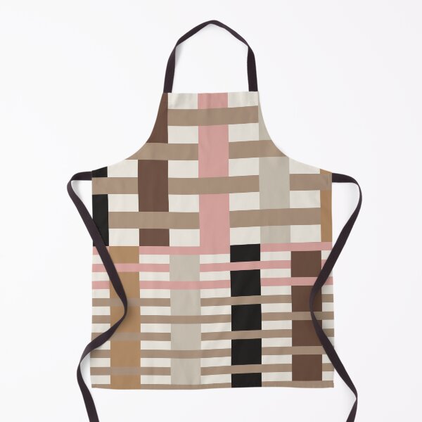 Artikelvorschau, Luxuriöses, abstraktes Streifenmuster in Beige, Grau und Rosa entworfen und verkauft von Deutschic.