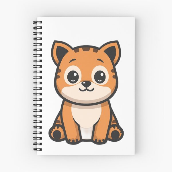 Item preview, Cute Orange Kitten Cartoon Illustration designed and sold by Liyana House.