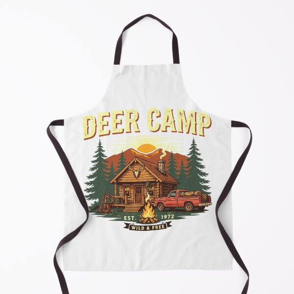 Item preview, Deer Camp Shirt – Vintage Hunting Cabin Rustic Outdoorsman Design designed and sold by Mahilis.