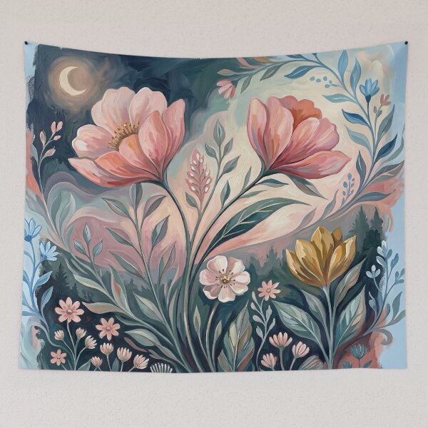 Item preview, Dreamy Wildflowers Twilight Dance designed and sold by Eclectic Monkey.