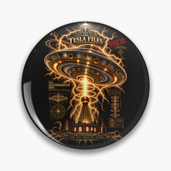 Item preview, The Tesla Files: File 12 — The Electrogravitic Disc designed and sold by Sanctum Icons.