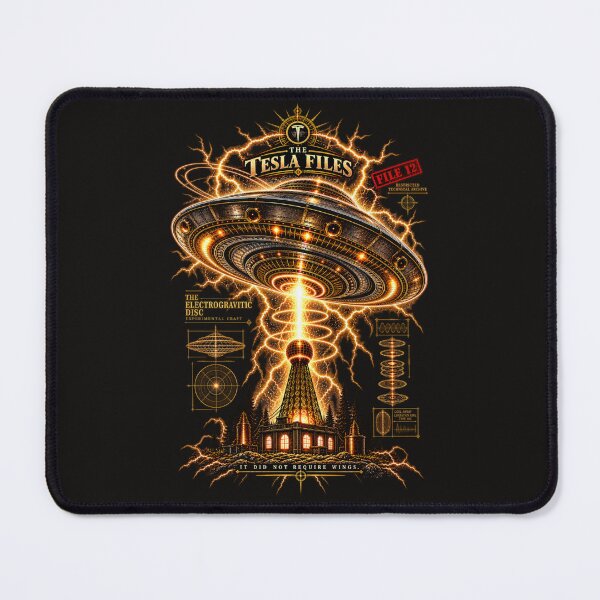 Item preview, The Tesla Files: File 12 — The Electrogravitic Disc designed and sold by Sanctum Icons.