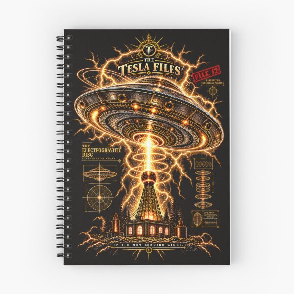 Item preview, The Tesla Files: File 12 — The Electrogravitic Disc designed and sold by Sanctum Icons.