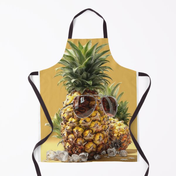 Item preview, Pineapple Tropical Fruits and Flowers designed and sold by Grafititee.
