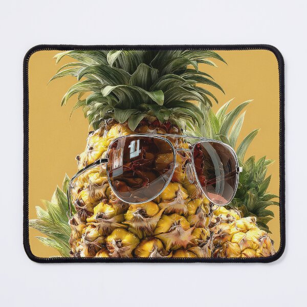 Item preview, Pineapple Tropical Fruits and Flowers designed and sold by Grafititee.