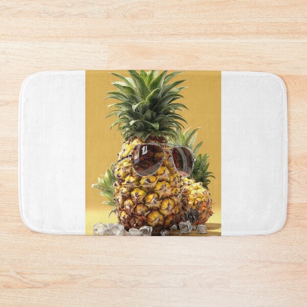 Item preview, Pineapple Tropical Fruits and Flowers designed and sold by Grafititee.
