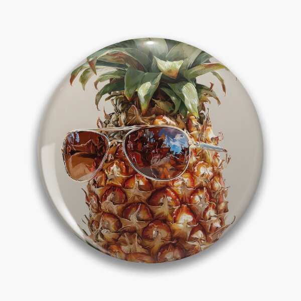 Item preview, Pineapple Tropical Fruits and Flowers designed and sold by Grafititee.