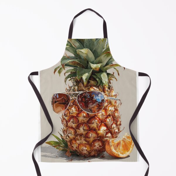 Item preview, Pineapple Tropical Fruits and Flowers designed and sold by Grafititee.