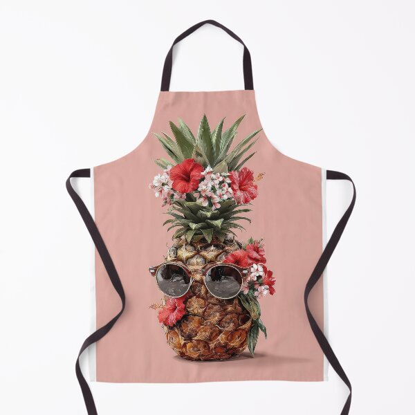 Item preview, Pineapple Tropical Fruits and Flowers designed and sold by Grafititee.