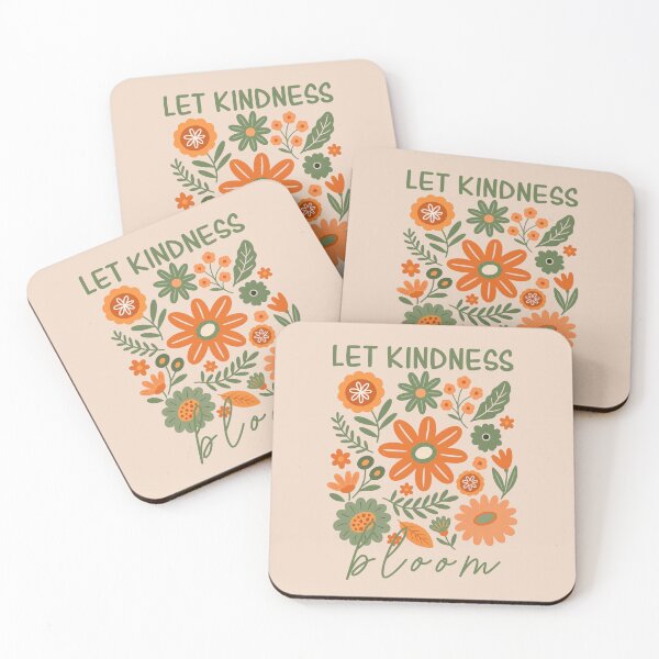 Item preview, Let Kindness Bloom Flower Positivity designed and sold by NosandEdgy.