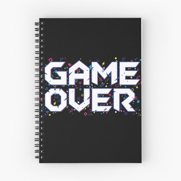 Item preview, Game Over – Colorful Gaming Typography designed and sold by Revyra Design .