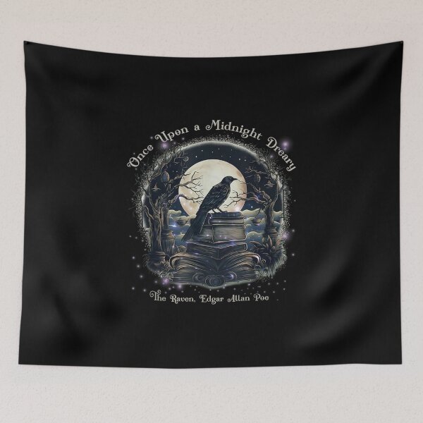 Item preview, Edgar Allen Poe Once Upon a Midnight Dreary designed and sold by Foxintheloart.