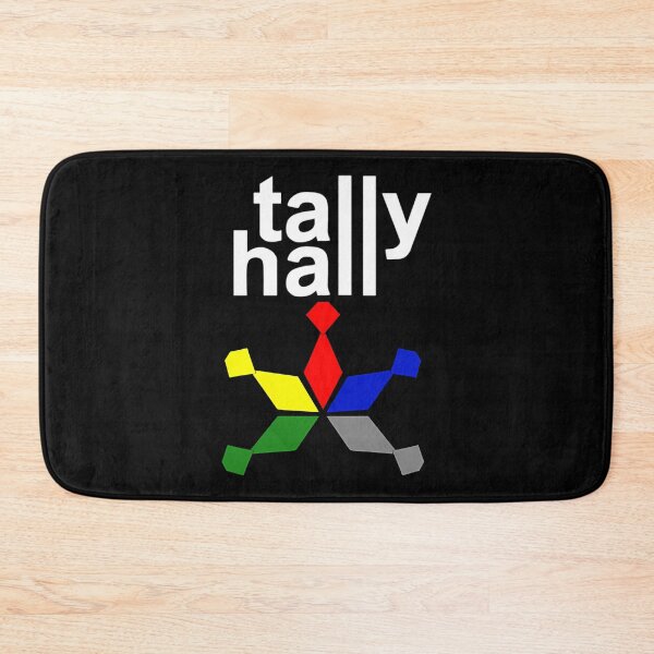 Item preview, Tally Hall Colorful Member Ties Minimalist Band designed and sold by StuartMooreArt.