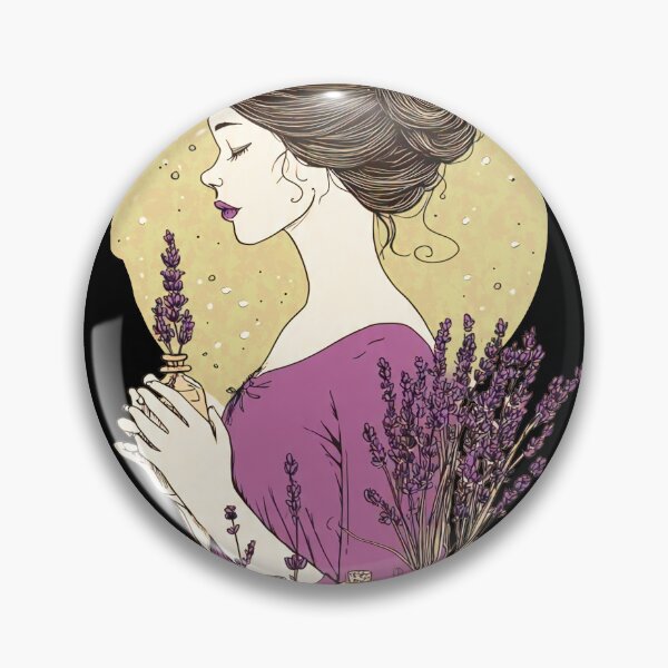 Item preview, lavender apothecary witch designed and sold by lakanarivas.
