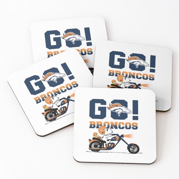 Item preview, Go Broncos Snoopy Motorcycle Ride designed and sold by NeonOddClub.