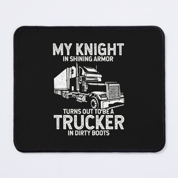 Item preview, Trucker Knight in Shining Armor Dirty Boots Gift designed and sold by haegerborra.