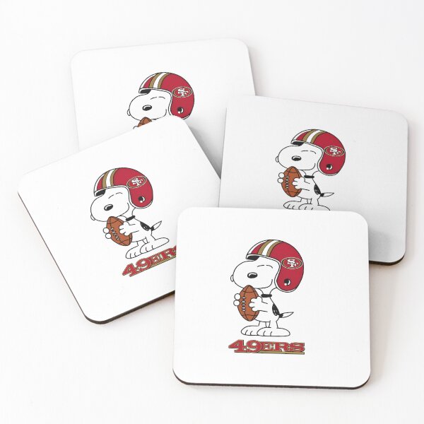 Item preview, Snoopy 49ers Football designed and sold by NeonOddClub.