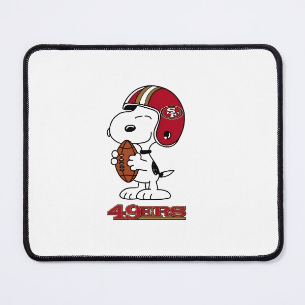 Item preview, Snoopy 49ers Football designed and sold by NeonOddClub.