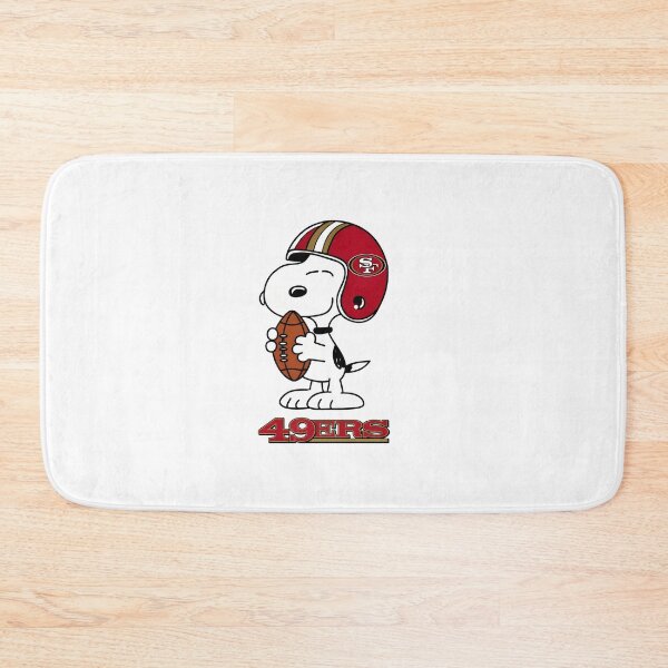 Item preview, Snoopy 49ers Football designed and sold by NeonOddClub.