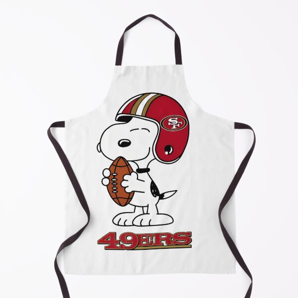 Item preview, Snoopy 49ers Football designed and sold by NeonOddClub.