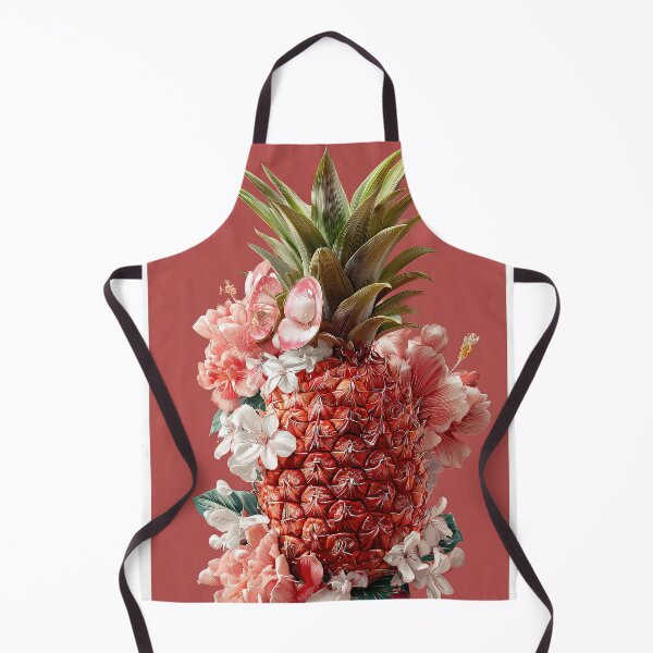 Item preview, Pineapple Tropical Fruits and Flowers designed and sold by Grafititee.