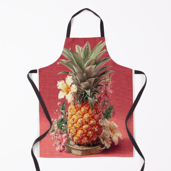 Item preview, Pineapple Tropical Fruits and Flowers designed and sold by Grafititee.