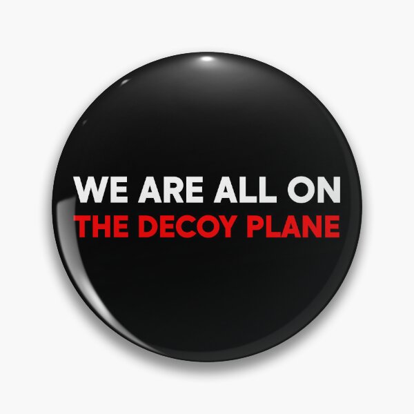 Item preview, We Are All On The Decoy Plane - Democratic designed and sold by PixVib.