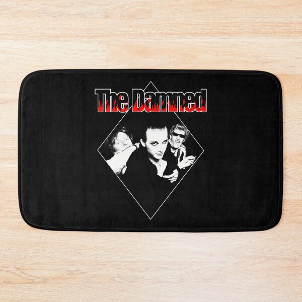Item preview, The Damned 1979 Punk Rock Band Vintage Diamond Portrait designed and sold by StuartMooreArt.