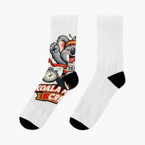 Item preview, Koala Marathon Crew Retro Sports Mascot designed and sold by TheRealTaria.