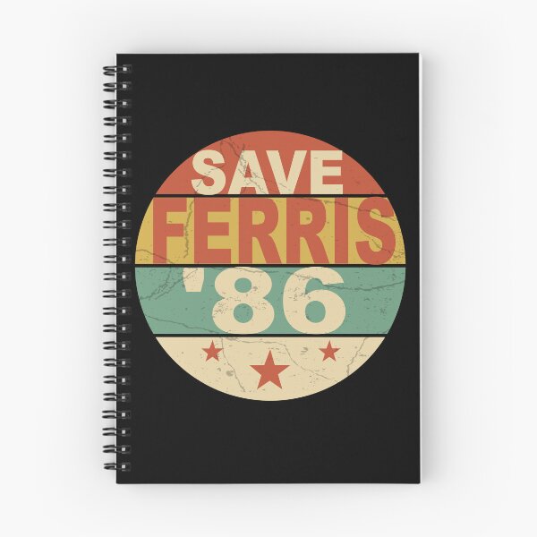 Item preview, Save Ferris ’86 – Vintage Retro USA-Inspired Design designed and sold by FernaRoje.