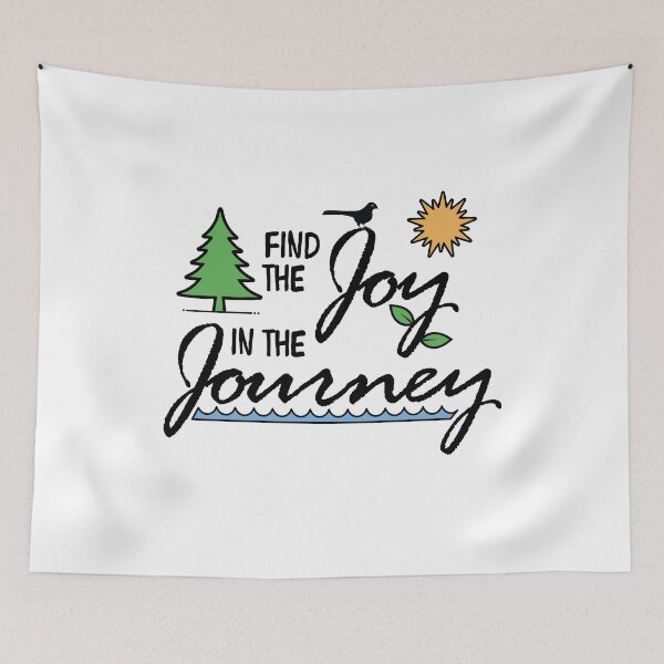 Item preview, Find the Joy in the Journey designed and sold by Vizz216.