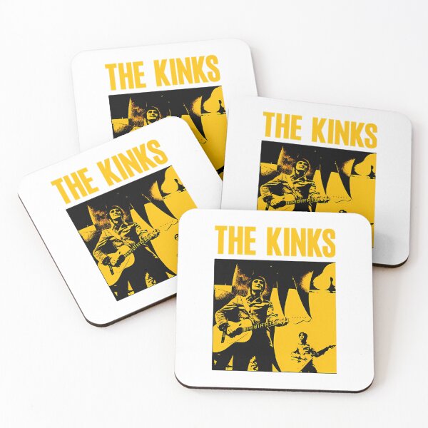 Item preview, The Kinks Ray Davies Classic Rock Yellow Black Poster Art designed and sold by StuartMooreArt.