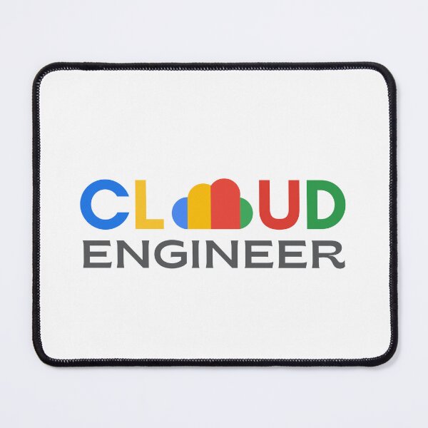 Item preview, Cloud Engineer Design | Google Cloud colors | Stickers, T-Shirts, Mugs, Backpacks, Pins, Notebooks & More designed and sold by I am Certified Designs.