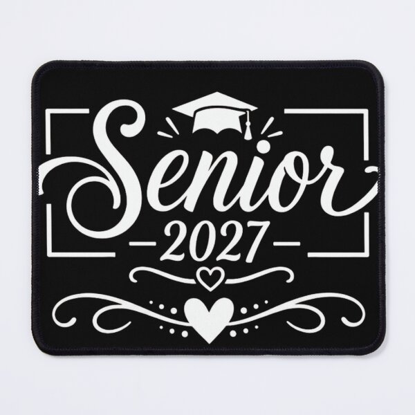 Item preview, Elegant Senior 2027 Graduation Cap Heart Class Of 2027 Script designed and sold by haitrieuic96.