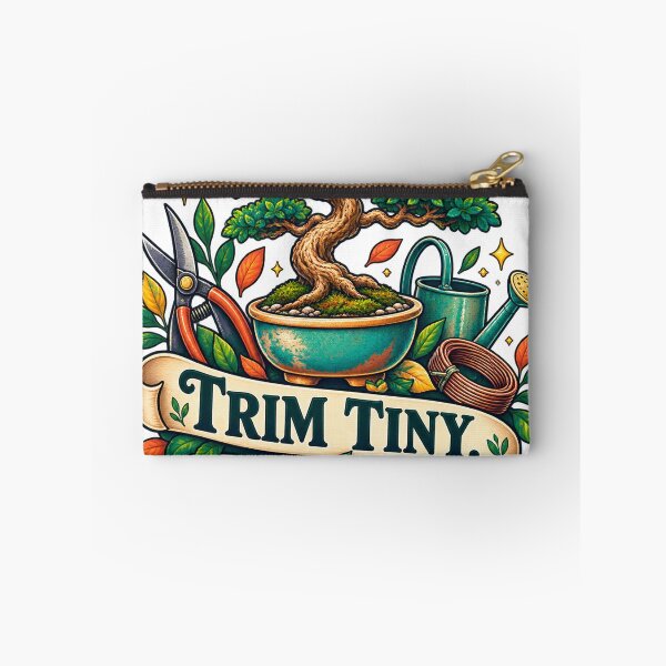 Item preview, Trim Tiny Dream Wild Bonsai Care Art designed and sold by CheerfulNest.