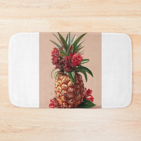 Item preview, Pineapple Tropical Fruits and Flowers designed and sold by Grafititee.