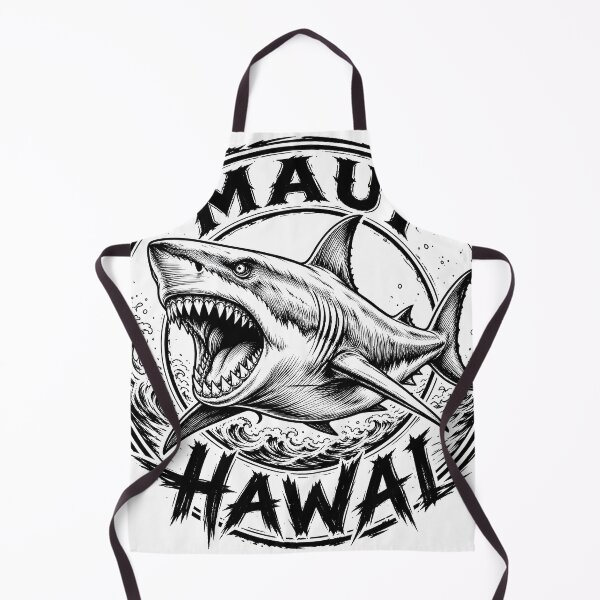 Item preview, Maui Hawaii Great White Shark Design designed and sold by castillomiami.